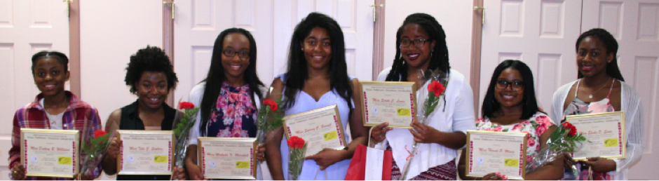 Destiny Williams, Telle Seaborn, Makaila Marshall, Sydney Barrett, Serita Lewis, Thandi Moses, Elisha Snow, (Not pictured Allea Frazier and Olivia Brumfield) Photo by Denise Batiste Photography
